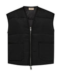 Black Down Vest <span>171750<span>