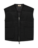 Black Down Vest <span>171750<span>