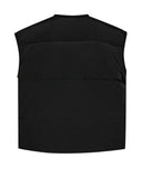 Black Down Vest <span>171750<span>