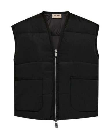 Black Down Vest <span>171750<span>