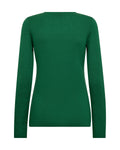 Green Fine Knit Sweater