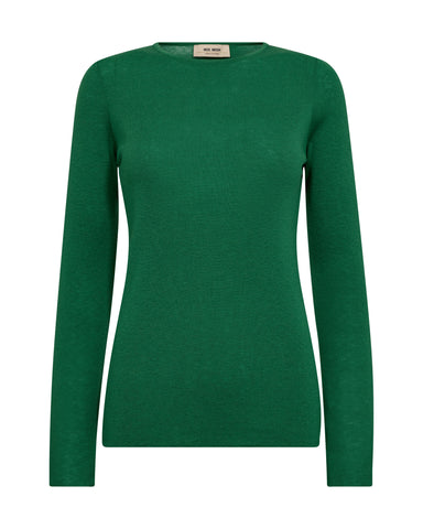 Green Fine Knit Sweater
