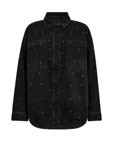 Studded Denim Shirt <span>174250<span>