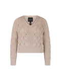 Noble Neutrals Knitted Cotton Sweater <span>YC41.16M23<span>