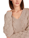 Noble Neutrals Knitted Cotton Sweater <span>YC41.16M23<span>