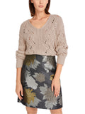 Noble Neutrals Knitted Cotton Sweater <span>YC41.16M23<span>