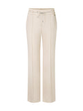 Noble Neutrals Oyster Satin Wide Leg Trousers <span>YC81.20W46<span>