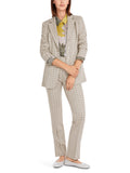 Noble Neutrals Pearl Metallic Chevron Blazer <span>YC34.16J19<span>