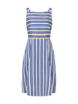 Trip To France Blue Stripe Midi Dress <span>YC21.44W78<span>
