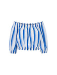 Trip To France Off The Shoulder Stripe Top <span>YC51.43W72<span>