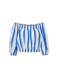 Trip To France Off The Shoulder Stripe Top <span>YC51.43W72<span>