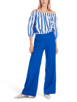 Trip To France Off The Shoulder Stripe Top <span>YC51.43W72<span>