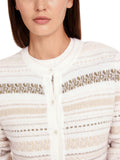 Noble Neutrals Cashmere Stripe Buttoned Cardigan <span>YC39.06M17<span>