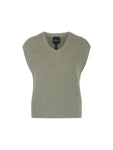 Noble Neutrals Cashmere Blend Sage Tank Top <span>YC42.01M27<span>