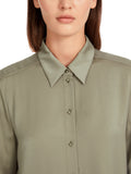 Noble Neutrals Satin Crepe Sage Blouse <span>YC51.12W01<span>