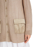 Boho Hike Organic Cotton Crotchet Knit Longline Jacket <span>YC39.17M25<span>