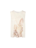 Blazing Sun Sleeveless Shell Top <span>AC61.23J58<span>