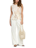 Blazing Sun Sleeveless Shell Top <span>AC61.23J58<span>