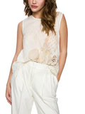 Blazing Sun Sleeveless Shell Top <span>AC61.23J58<span>