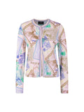 Spring Fling Printed Mesh Cardigan <span>AC39.08M16<span>