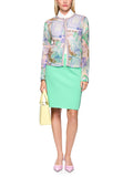 Spring Fling Printed Mesh Cardigan <span>AC39.08M16<span>