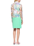 Spring Fling Printed Mesh Cardigan <span>AC39.08M16<span>