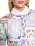 Spring Fling Printed Mesh Cardigan <span>AC39.08M16<span>