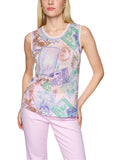 Spring Fling Print Mesh Top <span>AC61.07M16<span>