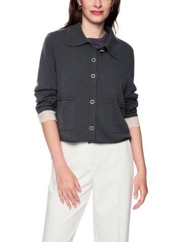 Prairie Muse Indigo Knit Jacket <span>AC39.03M68<span>
