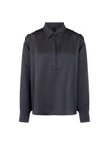 Prairie Muse Indigo Satin Blouse <span>AC51.04W64<span>