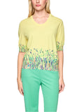 Spring Fling Floral Knit Top <span>AC41.14M20<span>