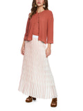 Blazing Sun Wave Maxi Skirt <span>AC71.25W76<span>