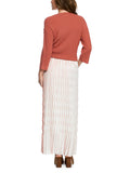 Blazing Sun Wave Maxi Skirt <span>AC71.25W76<span>