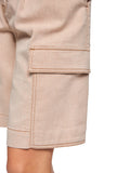 Blazing Sun Terracotta Denim Shorts <span>AC83.03D24<span>