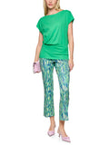 Spring Fling Jade Green Waisted T Shirt <span>AC48.19J14<span>