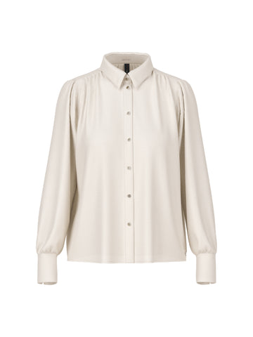 Out Of The Woods Vanilla Satin Blouse <span>XC51.37W85<span>