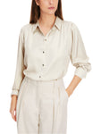 Out Of The Woods Vanilla Satin Blouse <span>XC51.37W85<span>