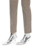 Out Of The Woods Chocolate Check Jersey Trousers <span>XC81.11J47<span>