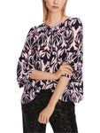 Purple Reign Black/Pink Print Blouse <span>XC51.21W43<span>