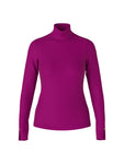 Purple Reign Cotton Polo Neck Long Sleeve Top <span>XC48.26J14<span>