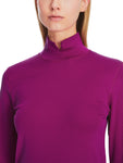 Purple Reign Cotton Polo Neck Long Sleeve Top <span>XC48.26J14<span>