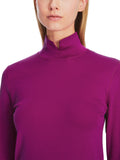 Purple Reign Cotton Polo Neck Long Sleeve Top <span>XC48.26J14<span>