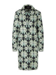 Poetry Motion Abstract Floral Print Knitted Long Coat <span>XC11.01M09<span>