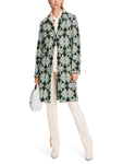 Poetry Motion Abstract Floral Print Knitted Long Coat <span>XC11.01M09<span>