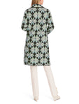 Poetry Motion Abstract Floral Print Knitted Long Coat <span>XC11.01M09<span>