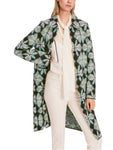 Poetry Motion Abstract Floral Print Knitted Long Coat <span>XC11.01M09<span>