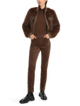 Out Of The Woods Cotton Velvet Chocolate Pull On Jeans <span>XC81.31W48<span>