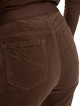 Out Of The Woods Cotton Velvet Chocolate Pull On Jeans <span>XC81.31W48<span>