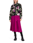 Purple Reign Faux Fur Floral Design Jacket <span>XC12.05W38<span>