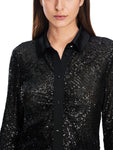 Purple Reign Sequin Black Shirt <span>XC51.27J28<span>